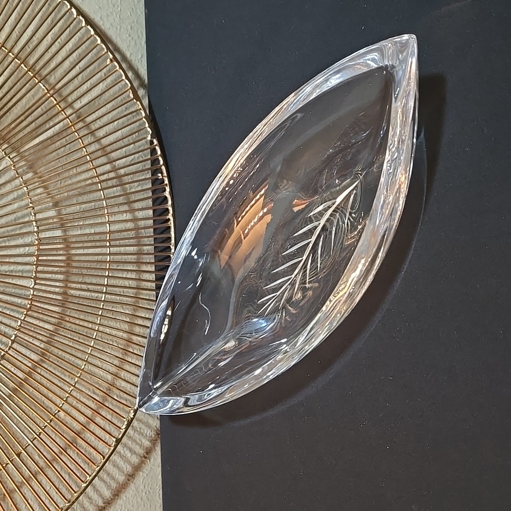 Miller Rogaska 10" ×4" Boat Shaped Bowl.